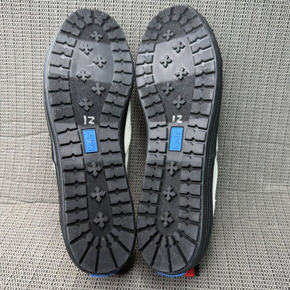 Keds Womens Size 10 White Champion Toe Cap Splash Canvas Lace-Up Sneakers - Picture 5 of 7